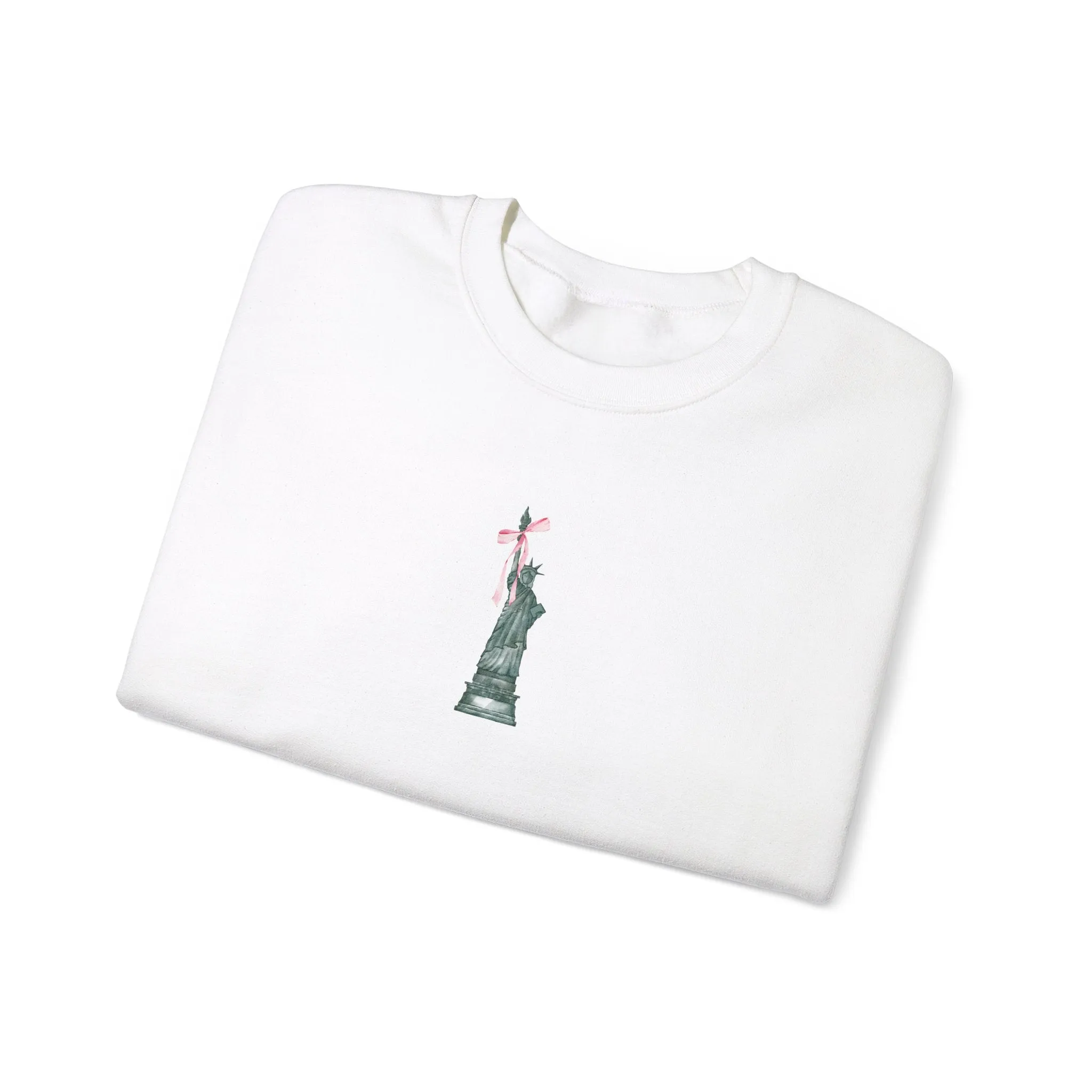 Statue of Liberty Bow Crewneck