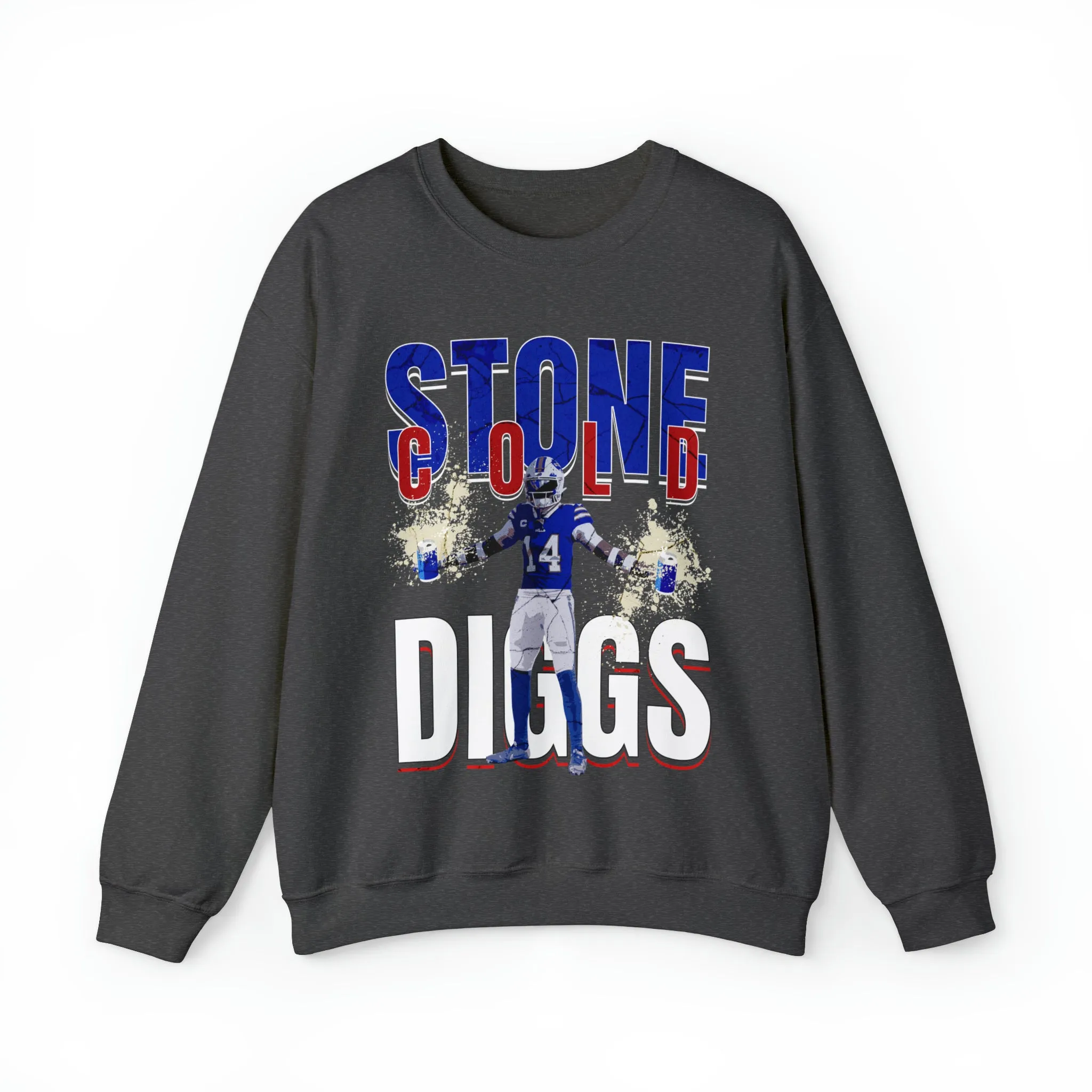 Stone Cold Diggs Touchdown Crewneck Sweatshirt