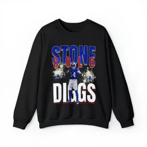 Stone Cold Diggs Touchdown Crewneck Sweatshirt