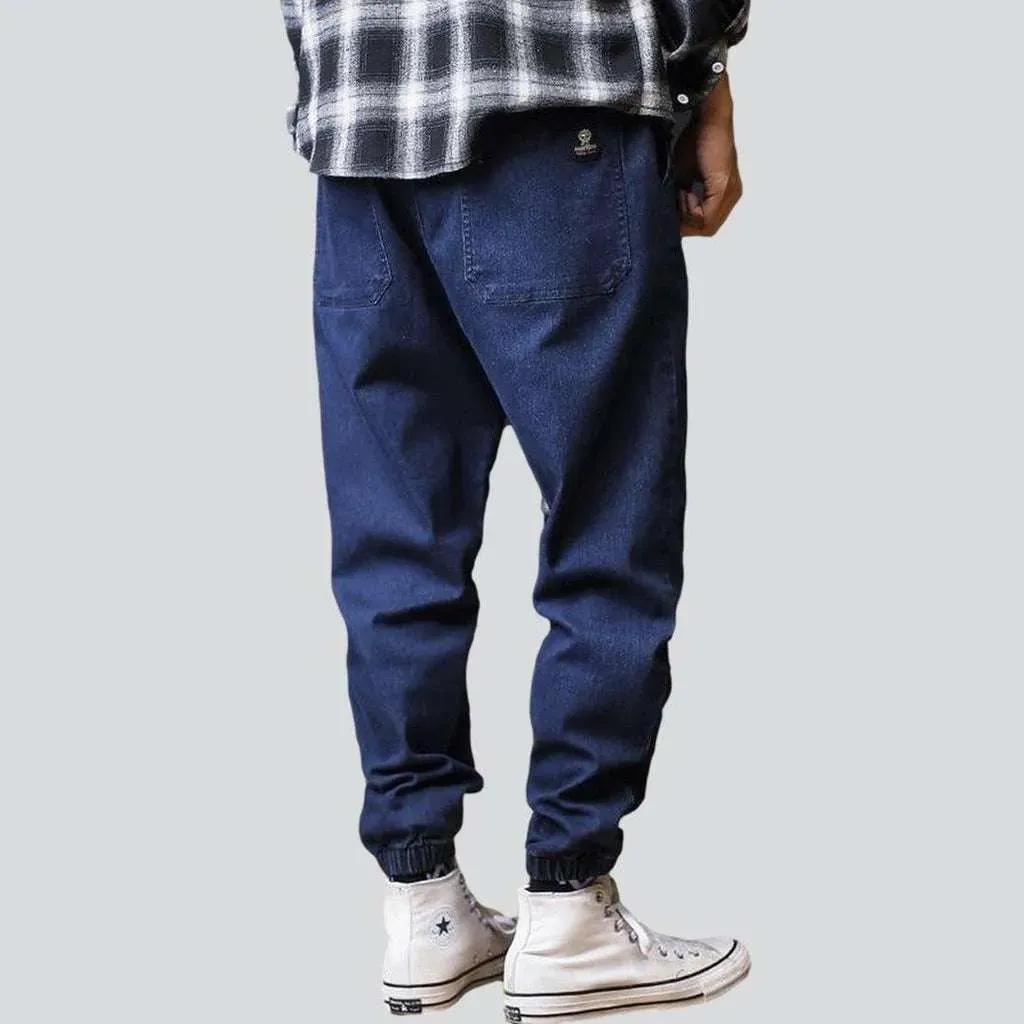 Street style men's denim pants