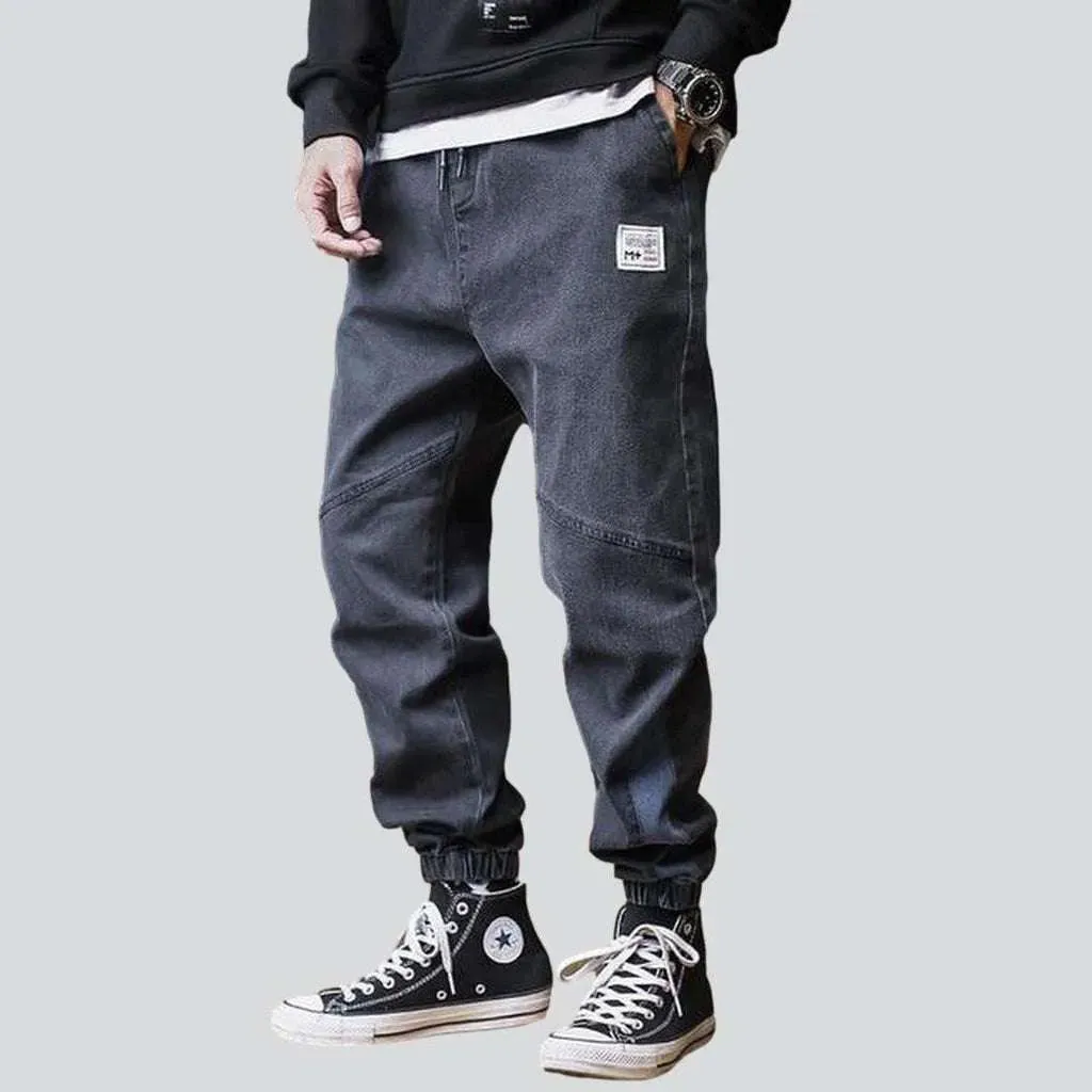 Street style men's denim pants