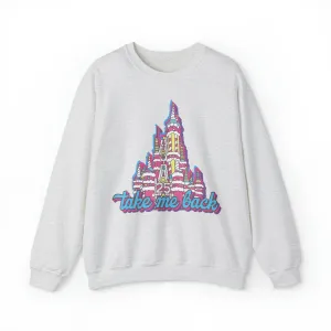 Take Me Back to the 90s Cake Castle Sweatshirt