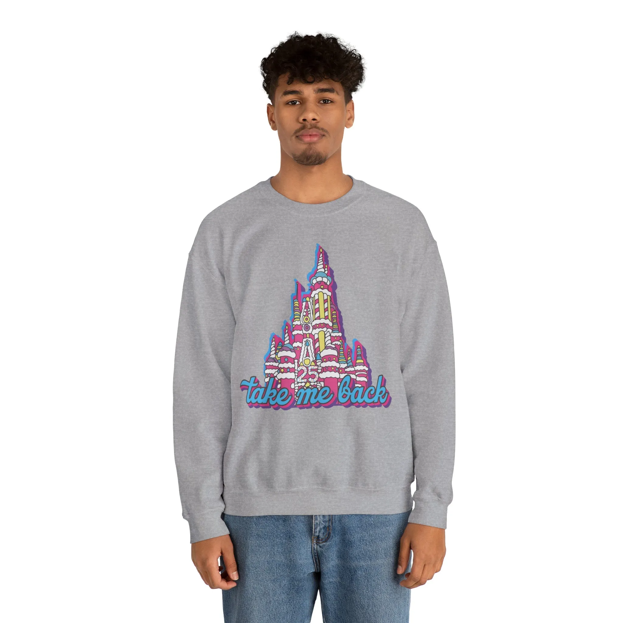 Take Me Back to the 90s Cake Castle Sweatshirt