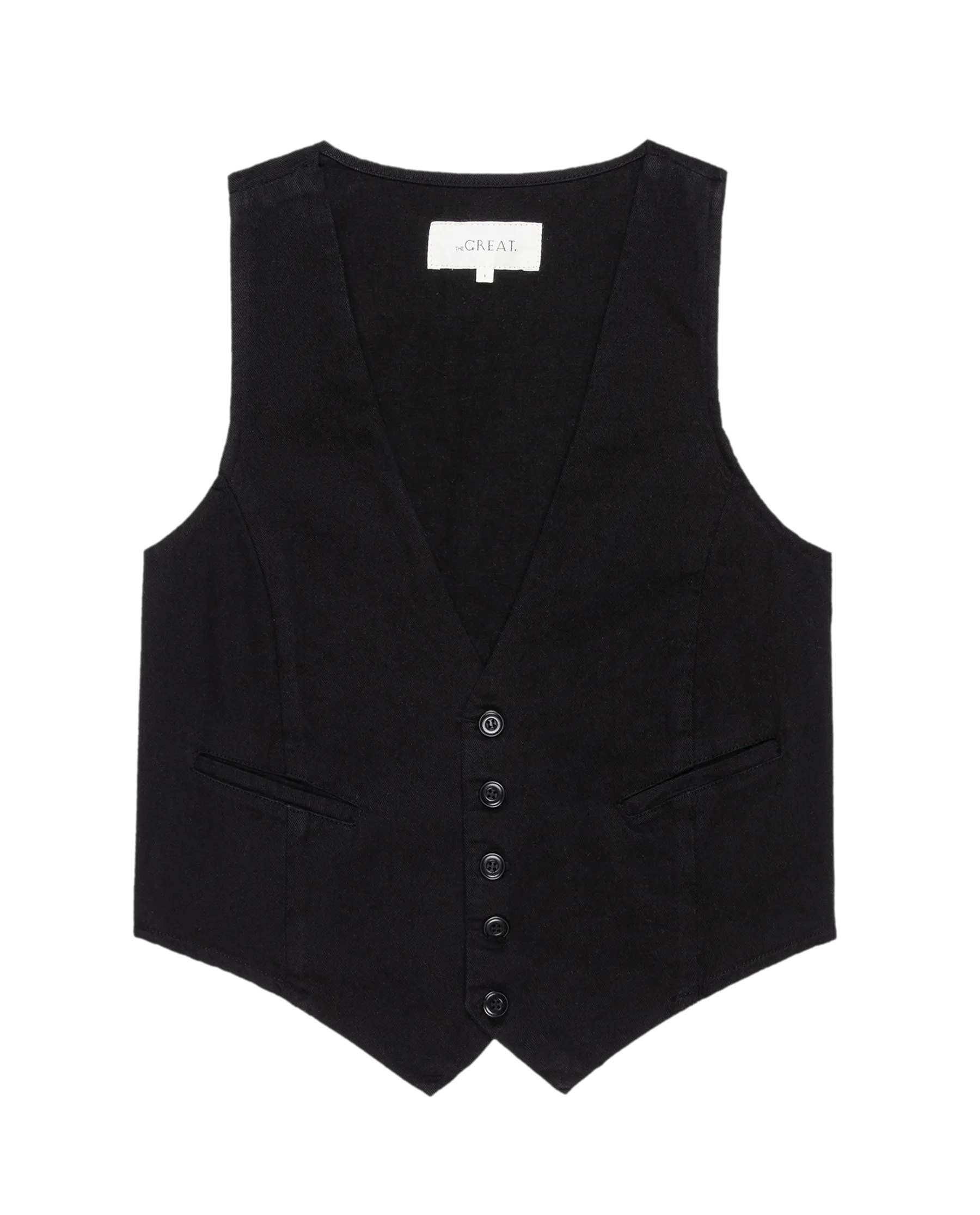 The Suit Vest. -- Black