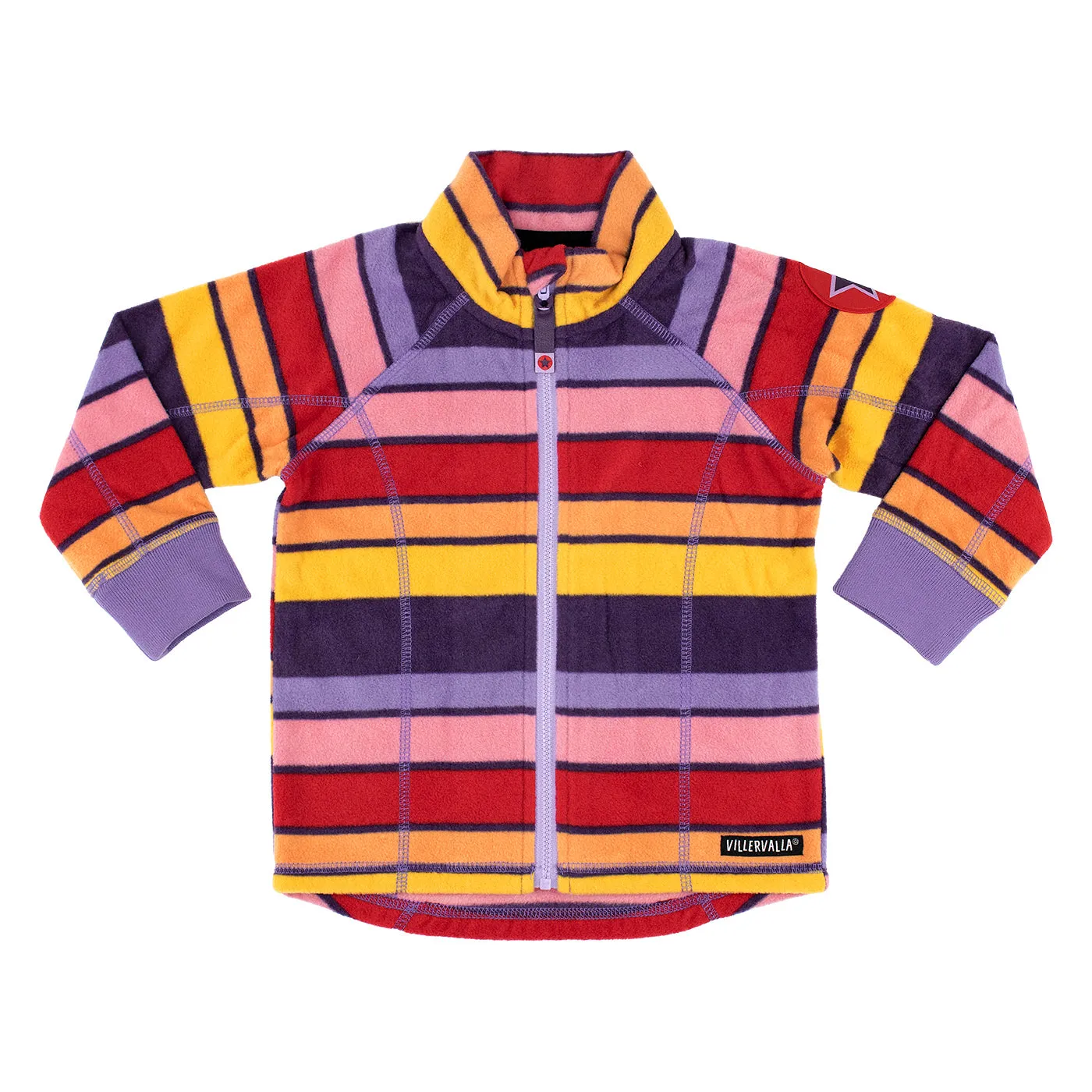 Villervalla Verbier Multistripe Fleece Jacket