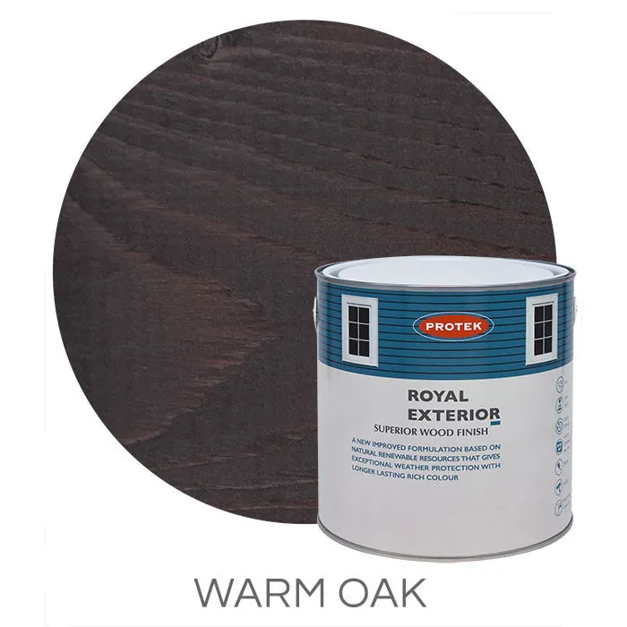 Warm Oak Royal Exterior Wood Finish