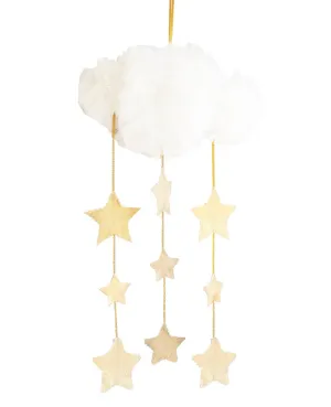 xAlimrose Tulle Cloud Mobile Ivory and Gold